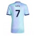 Arsenal Bukayo Saka #7 Tredjedrakt 2024-25 Kortermet